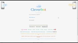 Cleverbot Just Contradicted Himself.