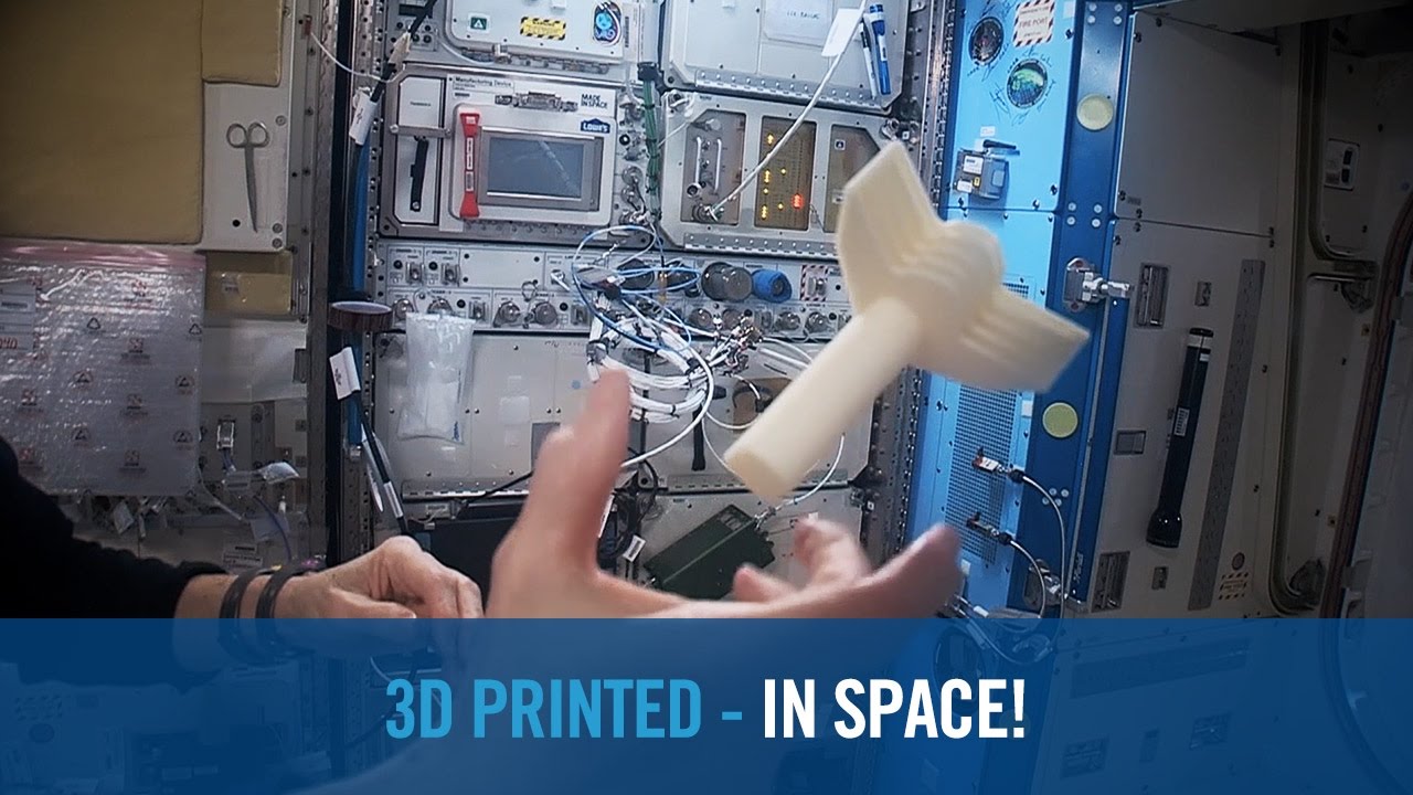Venlighed følelsesmæssig enkelt The ISS Design Challenge project has been 3D Printed – IN SPACE |  Empowering Innovation Together - YouTube
