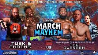 Tusk & Chains vs. The Overmen OVW Tag Team Championship #OVWMarch 3.16.2024