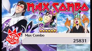 How to Do MAX COMBO ? 25.000 Hits ? Aizen 6th Anni lvl 1 VS IT SOLO Vortex Only  ? Personal Record