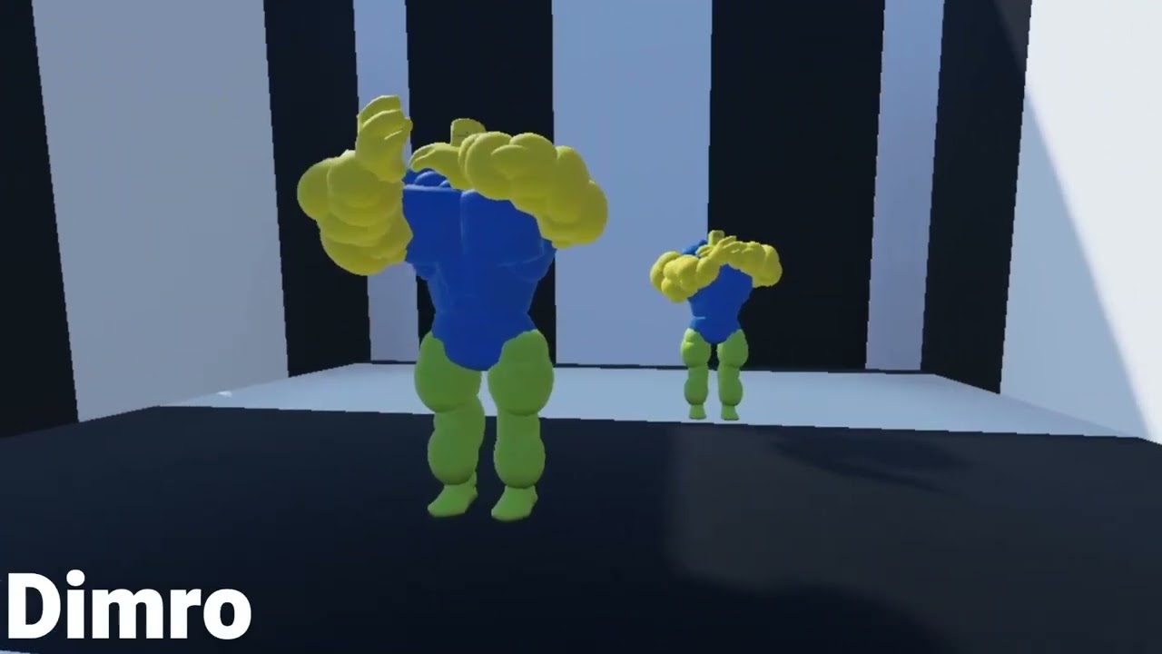 Buff Noob Dancing :O │ Roblox Animation