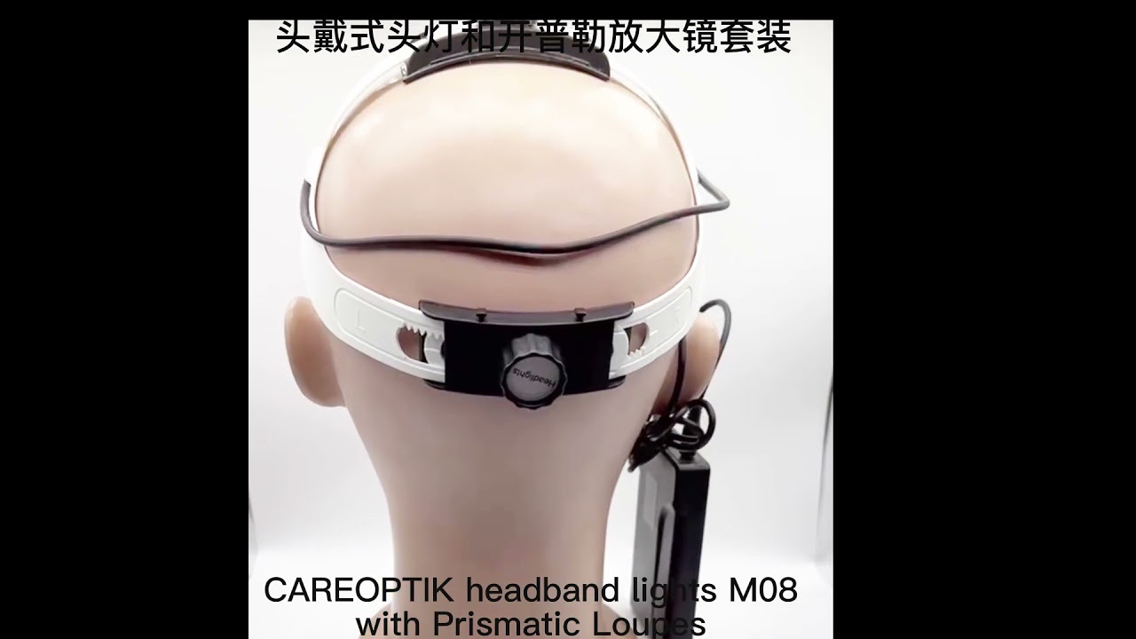 Her lip to♡Crystal Charm Headband♡新品未使用 New desinging Headband medical lamps CHL-M08P-CP-H with Prismatic