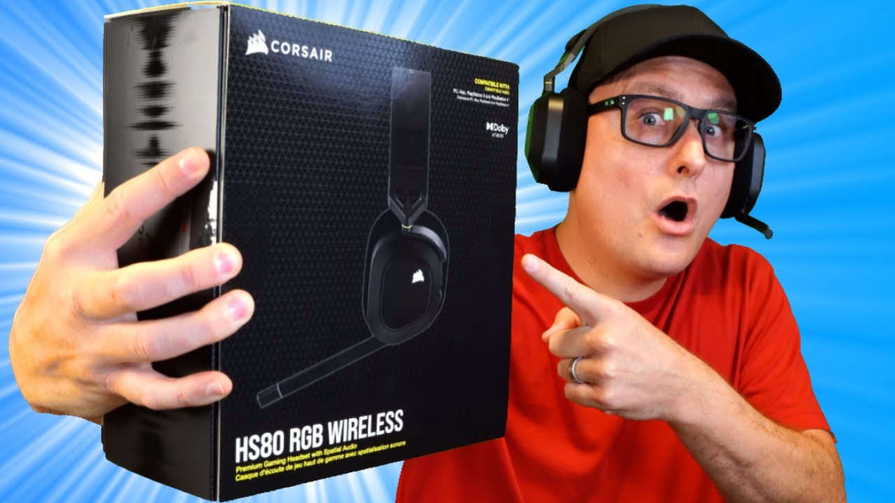 YOU GOTTA SEE THIS!! Corsair HS80 Wireless Gaming Headset Review 