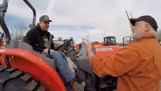 Kubota Compact Tractor Test Drive; First Impressions,  Feature Descriptions and A Great Dealership