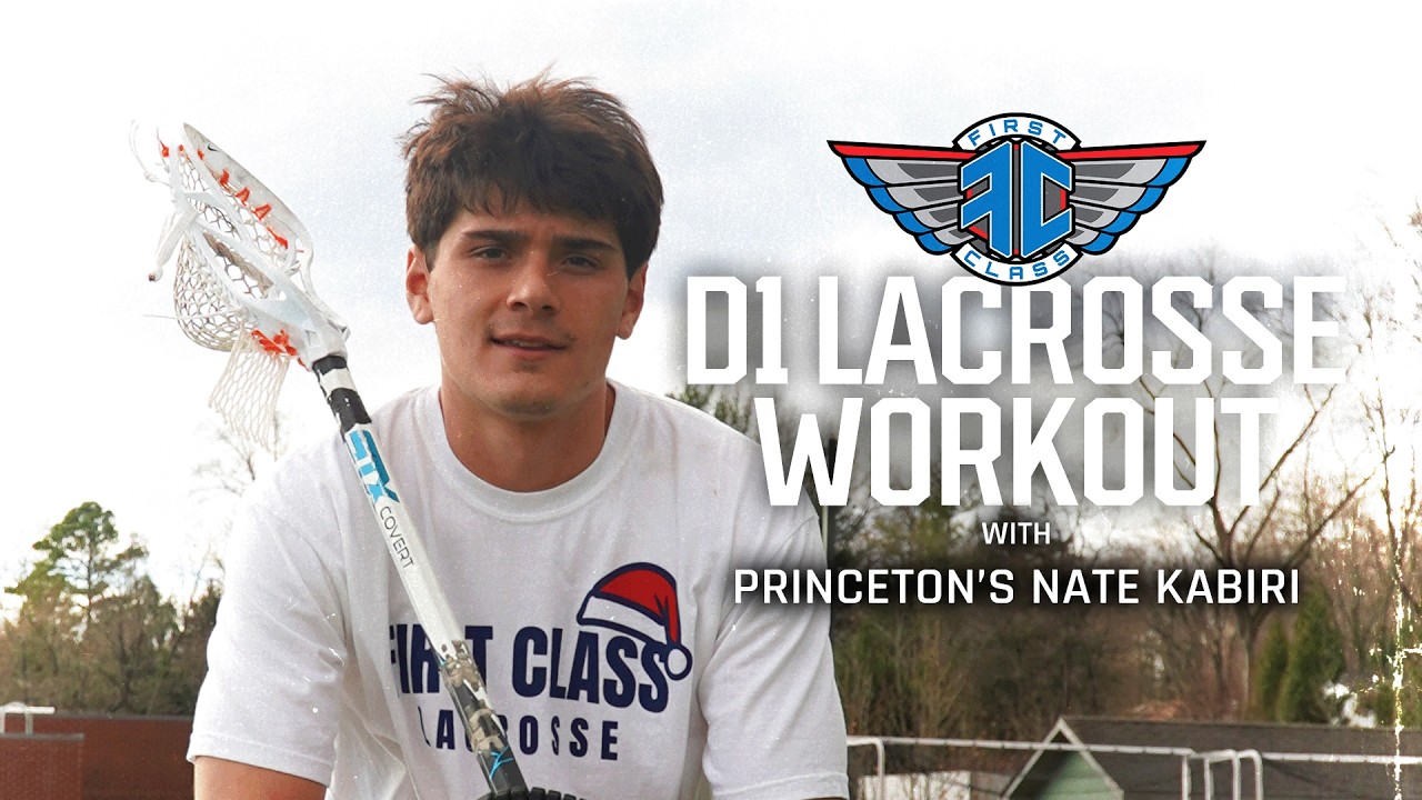 Тренировка по броскам в лакроссе уровня D1 с Нейтом Кабири из Принстона.