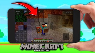 DESCARGUÉ MINECRAFT JAVA en CELULAR con OPTIFINE! Cómo jugar JAVA en ANDROID