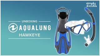 AquaLung Hawkeye Snorkelling Set | Unboxing | @Simply Scuba