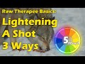 Raw Therapee Basics: 3 Ways to Lighten Images + Simple Noise Reduction Curve Adjustments + Snapshots