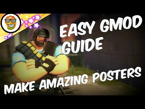 Come fare STUPEFACENTE TF2 Poster in gmod!