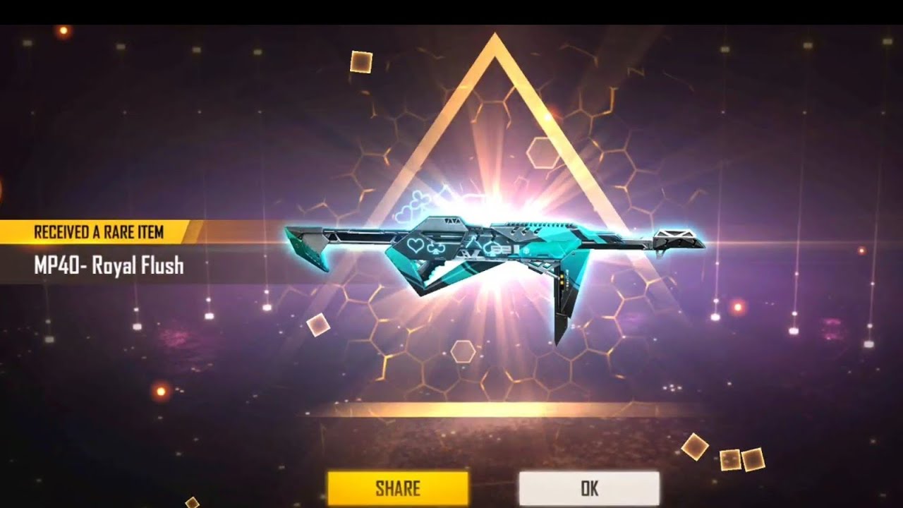 NEW MP40 RETURN EVENT II Free fire MP40 Incubator II I Got Royal Flush MP40 🔥🔥