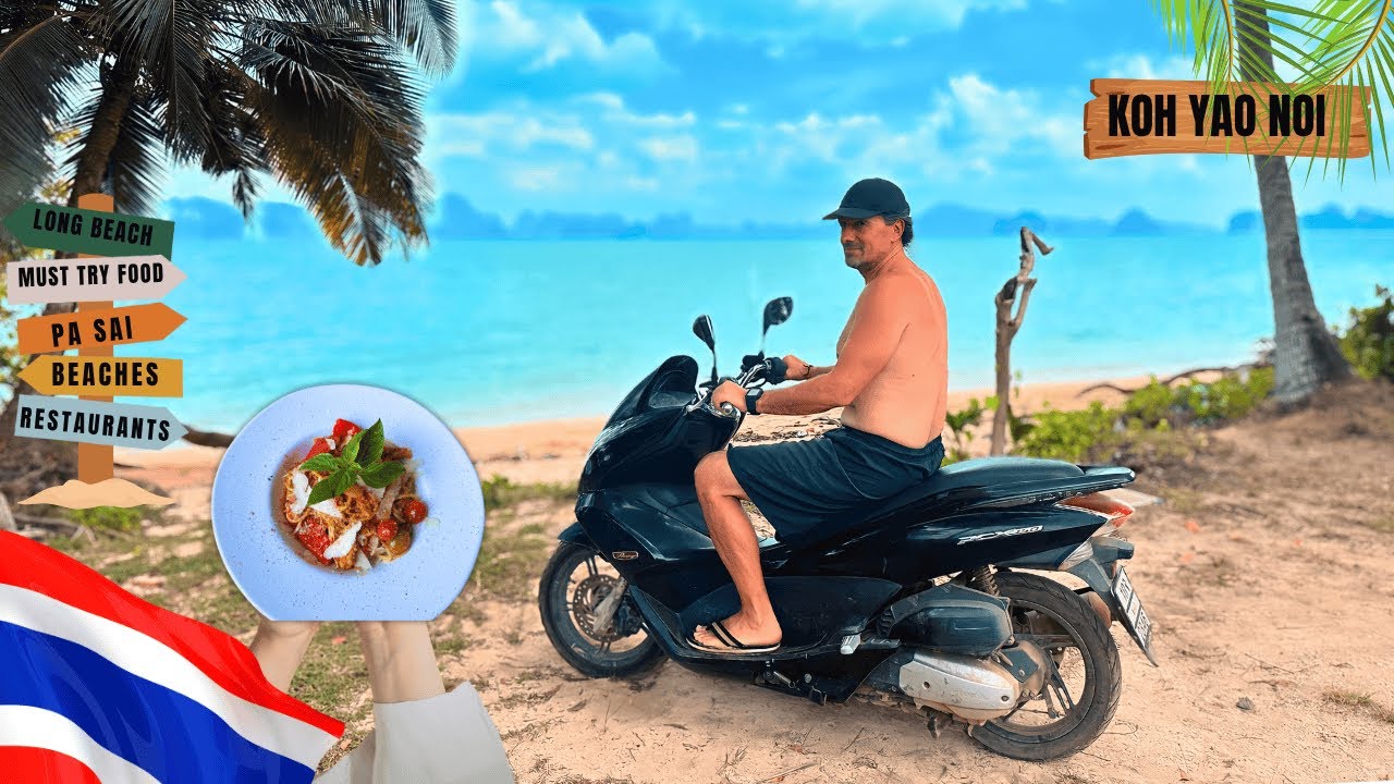 Откройте для себя остров Ко Яо Ной 🇹🇭 Лучшие пляжи и блюда, которые обязательно стоит попробовать