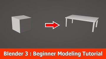 Blender 3 Beginner Modeling Tutorial