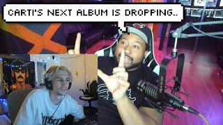 xQc asks DJ Akademiks when Playboi Carti is dropping