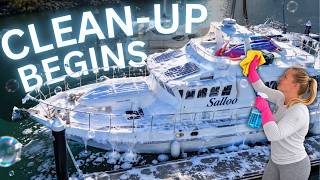 This Boat Has Been Sitting Untouched for OVER a YEAR… Time for a MASSIVE Clean! 🚽🧽 [Ep. 204]