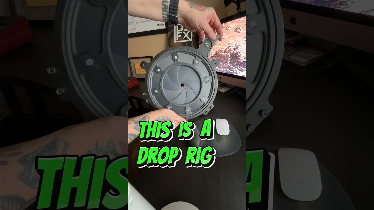 Pneumatic Drop Rig for product videos