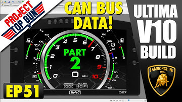 PART-2: More CAN BUS Reverse Engineering on my R8/Huracan Powertrain!