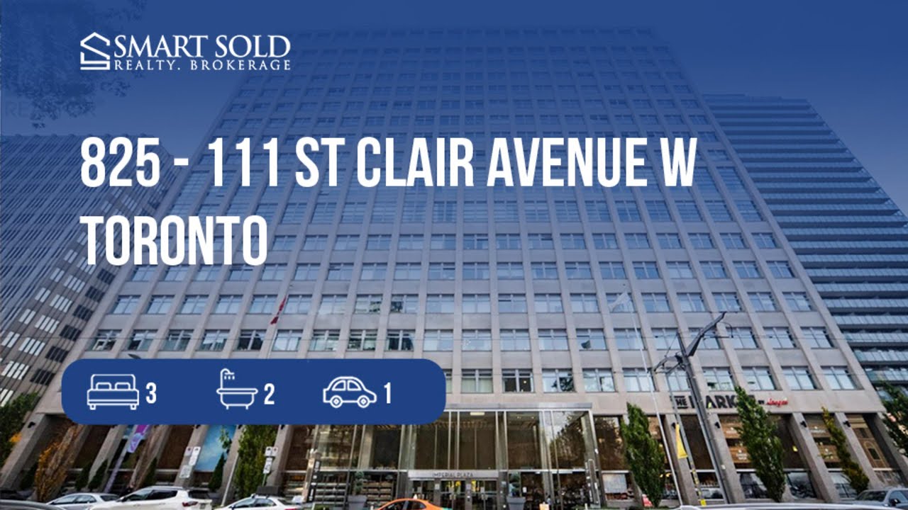 825-111 St Clair Ave, Toronto | Introducing A Truly Remarkable 3-Bedroom, 2-Bathroom Loft Apartment