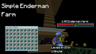 Enderman 1 Hit Exp Farm 1.19 + Tutorial | Minecraft Farms