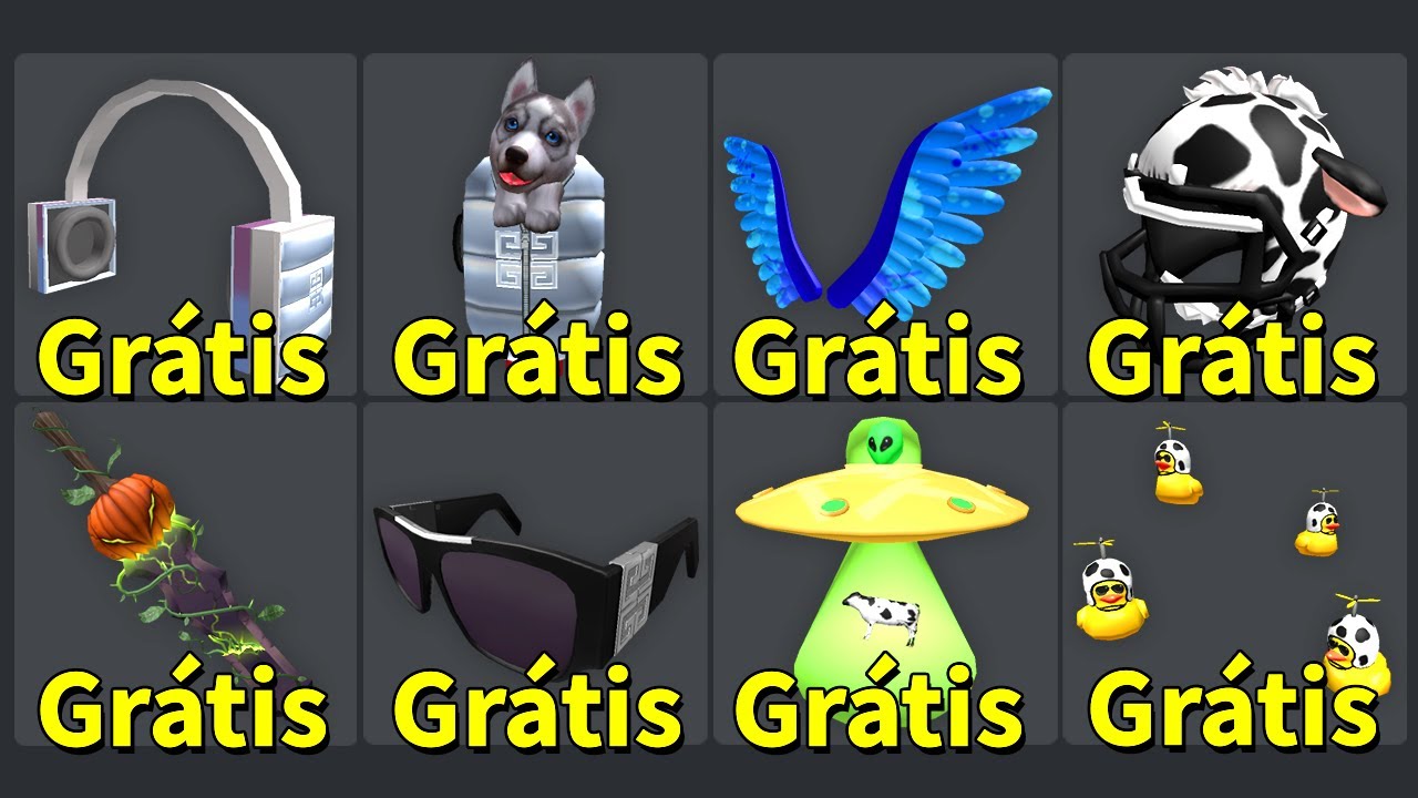 Novos itens grátis no roblox 🤩 #itensgratis #itensgratisnoroblox