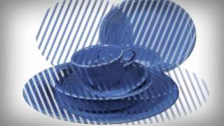 The new pattern Lapis Blue at the Rebel Dish Barn