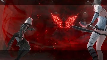 NieR Replicant - Shadowlord (Route B) Boss + Ending - Hard Mode