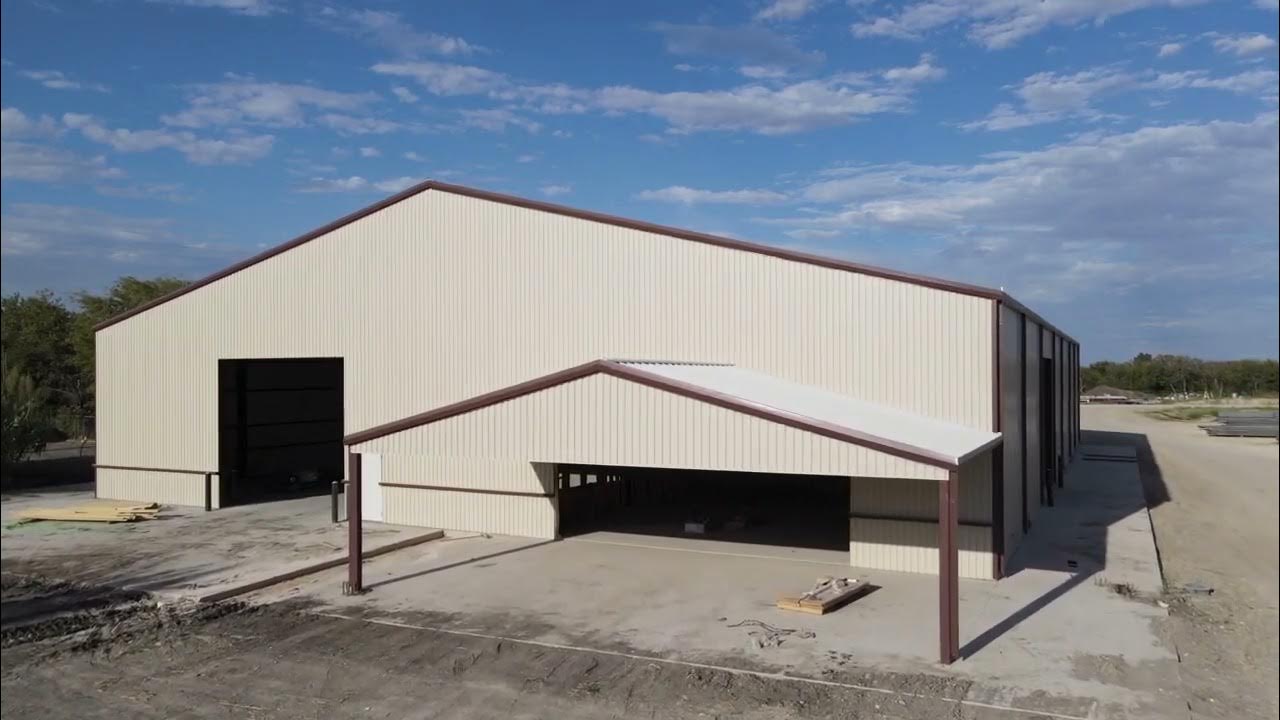 Drone Footage of the New Warehouse at Metals 2 Go in Hewitt, Texas