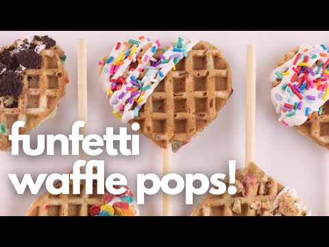 Vídeo: Waffle Pops São A Mais Nova Tendência Em Alimentos
