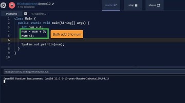 Lesson 3-2: Math Shortcuts (Introductory Java Programming for AP Computer Science A)