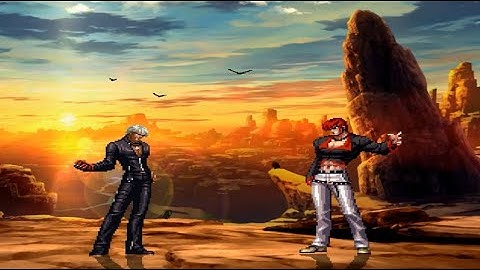 K Dash VS Iori Yagami [KOF MUGEN]