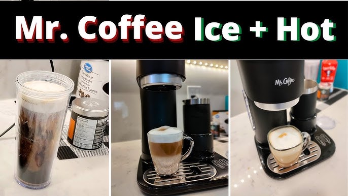 Mr. Coffee Frappe Single-Serve Iced and Hot Coffee Maker/Blender