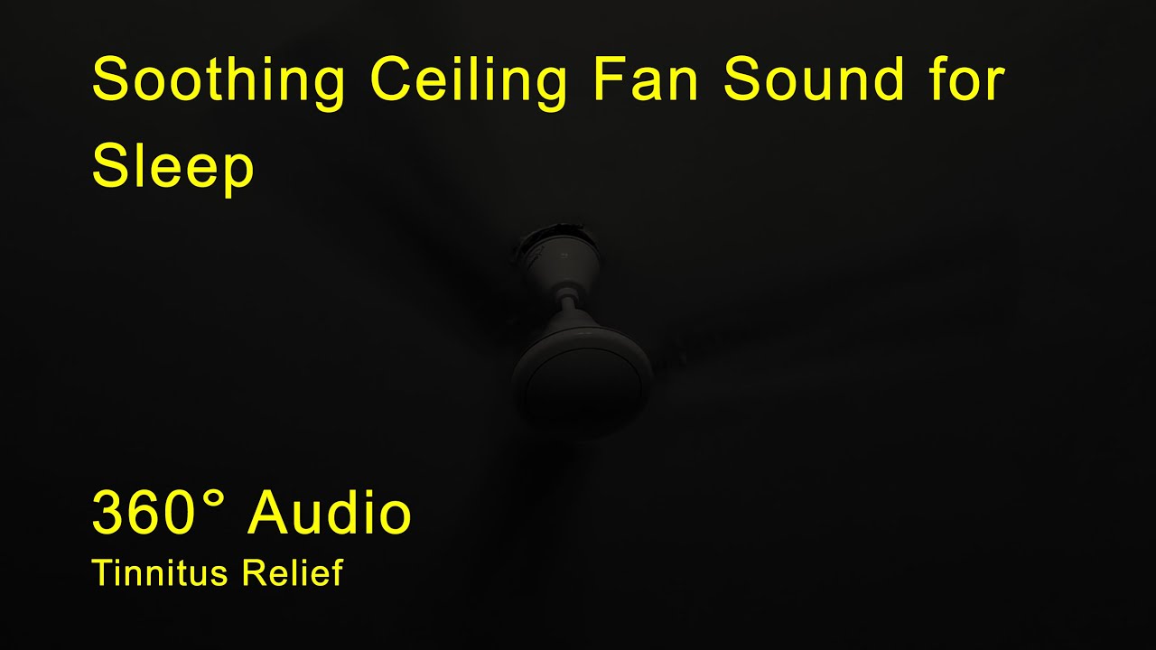 360° High Quality Soothing Ceiling Fan Sound for Sleep (Middle Class Desi Indian Version)