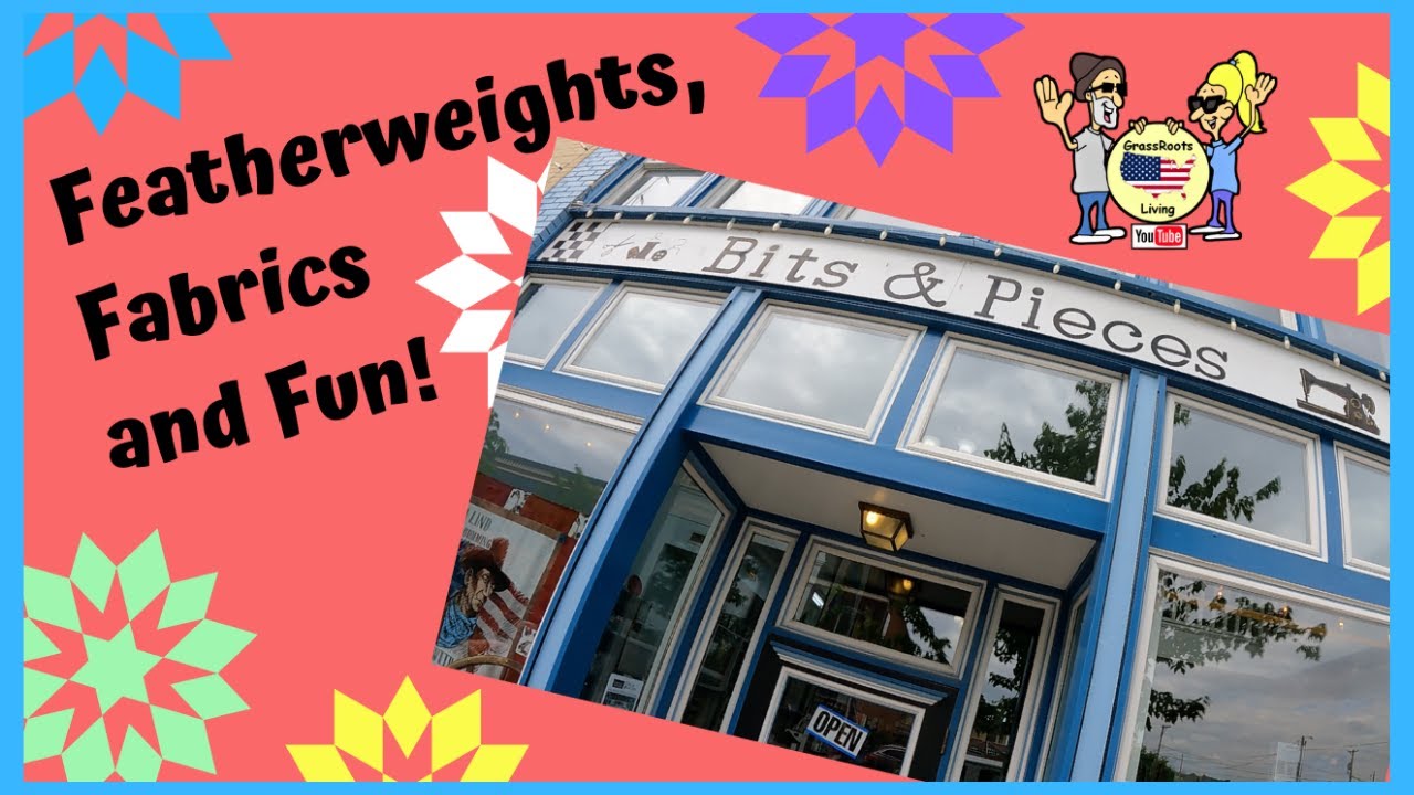 RV Quilters Must See Bits & Pieces CUTEST Little Quilt Shop In