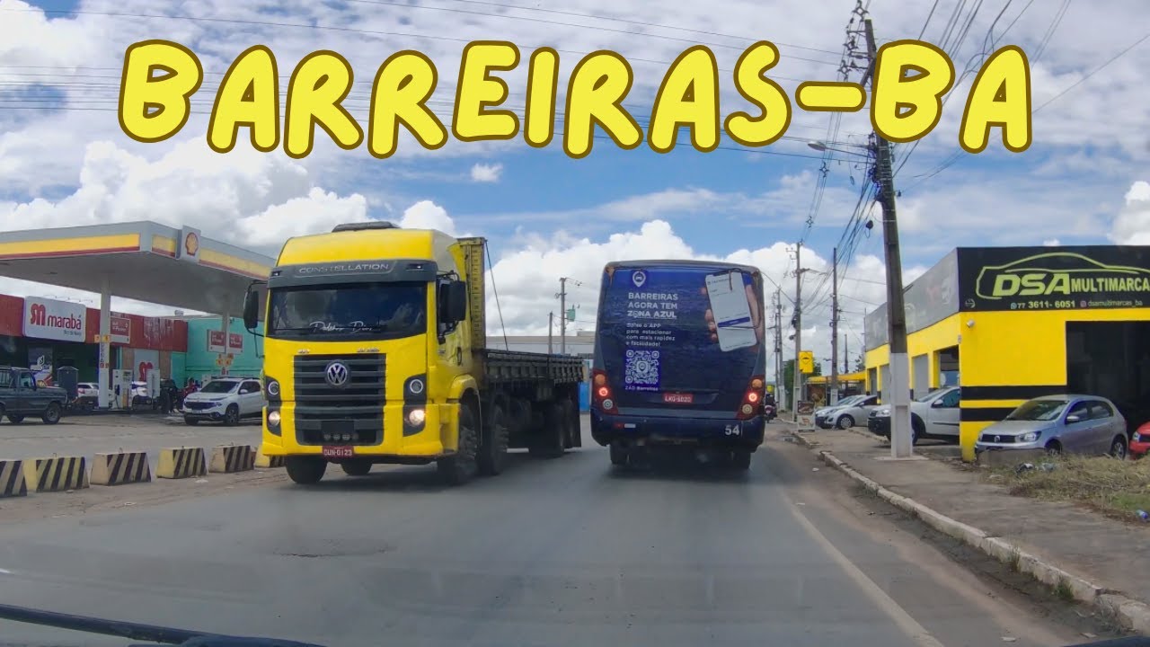 👉  Percorrendo a cidade de Barreiras-BA