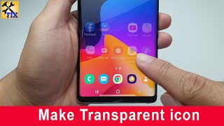 How to make a Transparent icon on your Phone screenshot 4