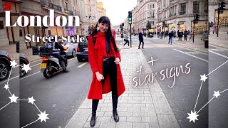 What people are wearing in London Soho Oxford Street ft zodiac signs