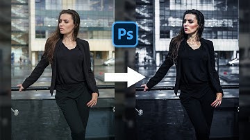 Photoshop Tutorial | Black Moody Preset – Dark moody Color Grading Effect in Photoshop