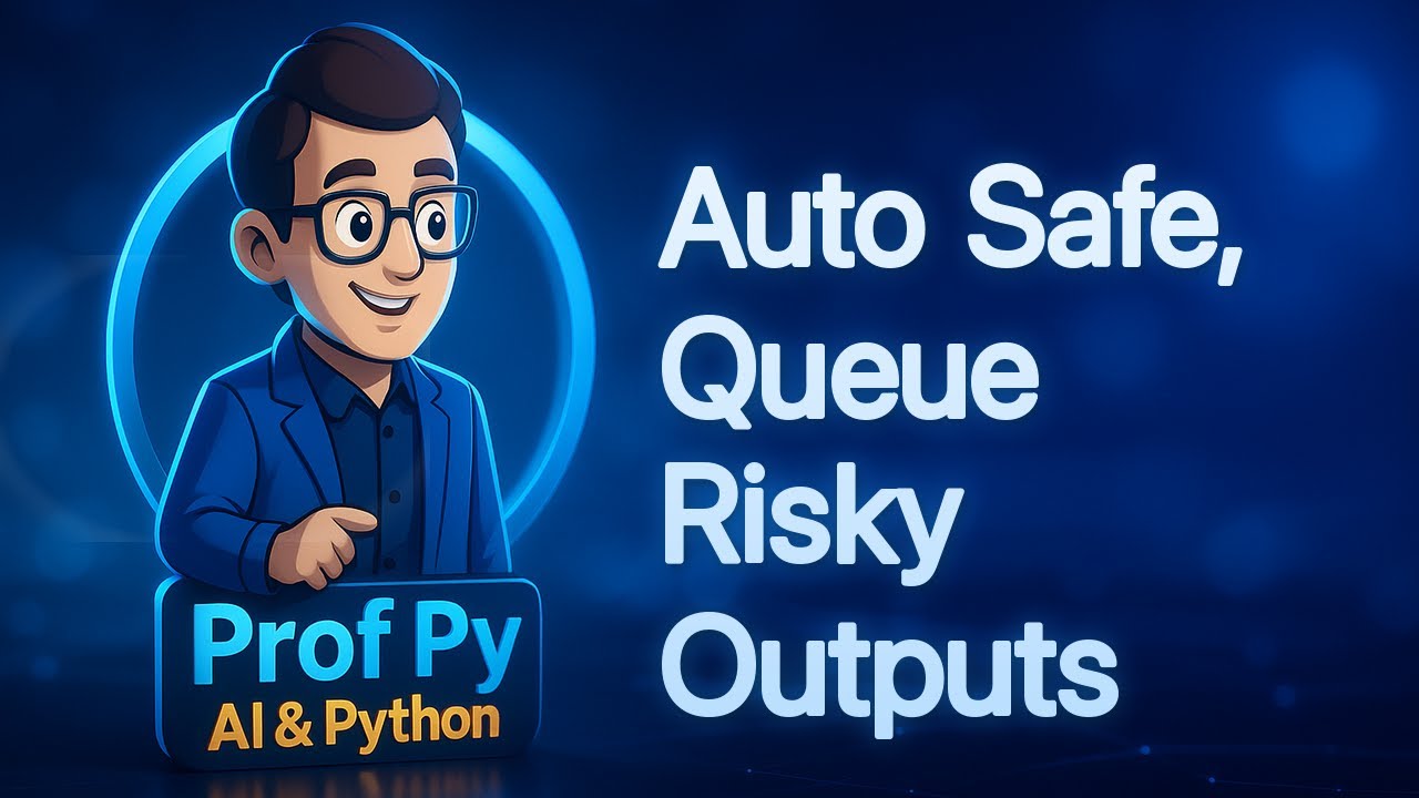Human Review Queue for LLMs in Python: Auto Safe, Queue Risky