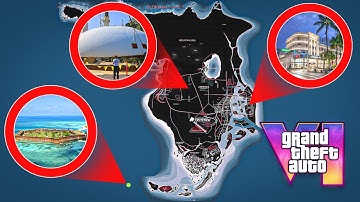 Overanalyzing The GTA 6 Map