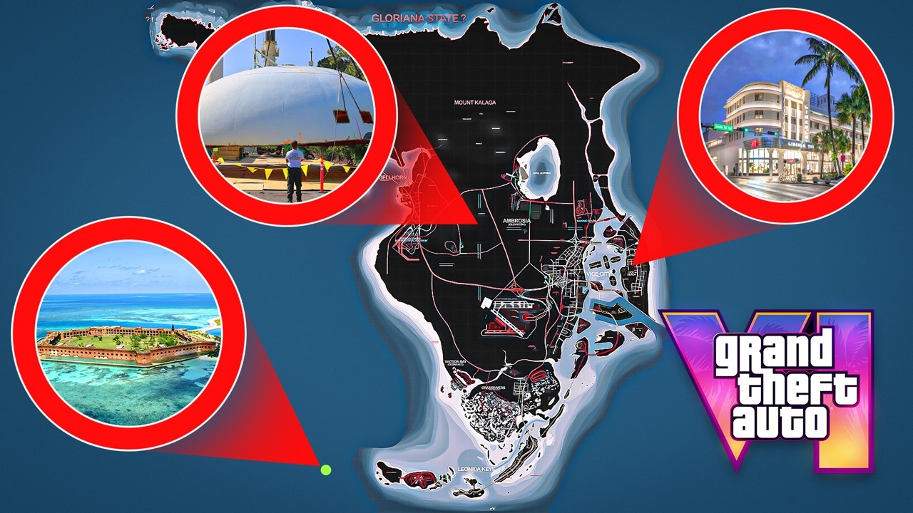 Overanalyzing The GTA 6 Map