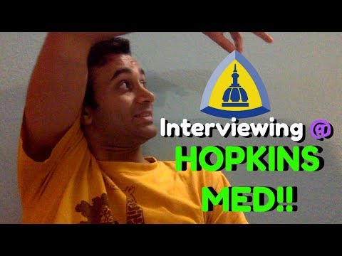 INTERVIEWING/VLOGGING @ JOHNS HOPKINS SCHOOL OF MEDICINE!!!!