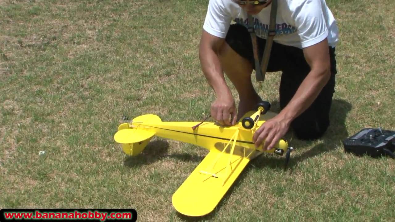 piper j 3 cub model airplane