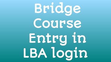 #how to entry bridge course in LBA login #lba #bridge couse #karnataka #lesson based assessment 