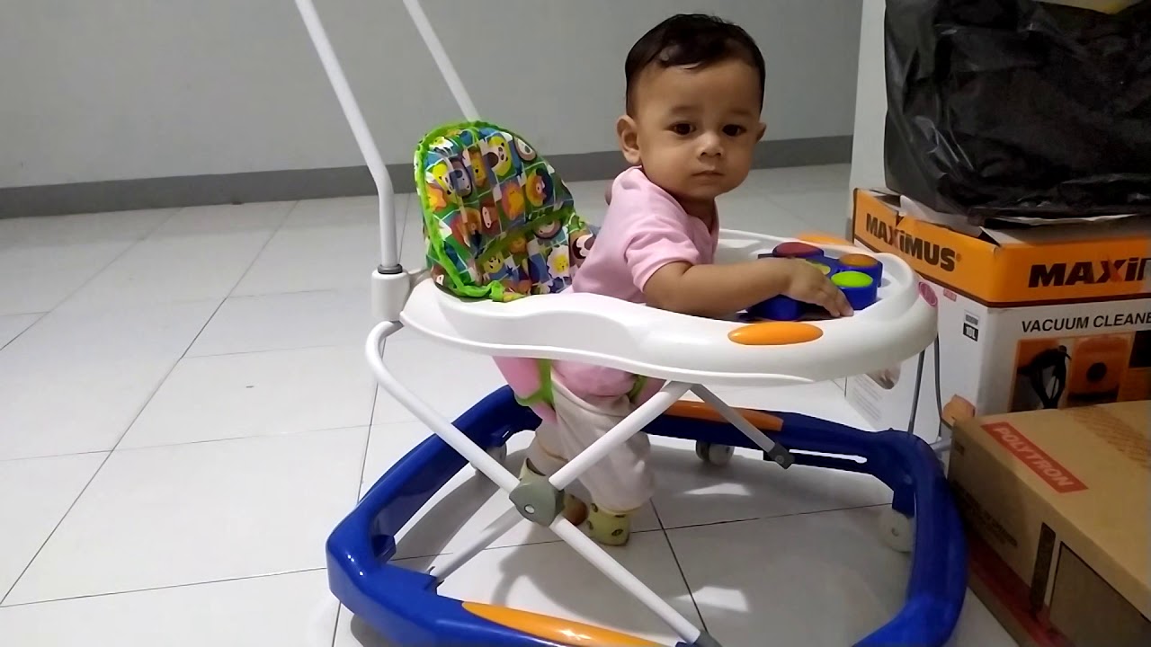 Afnan Anak Bayi Usia  6 Bulan  Main Baby  Walker  YouTube