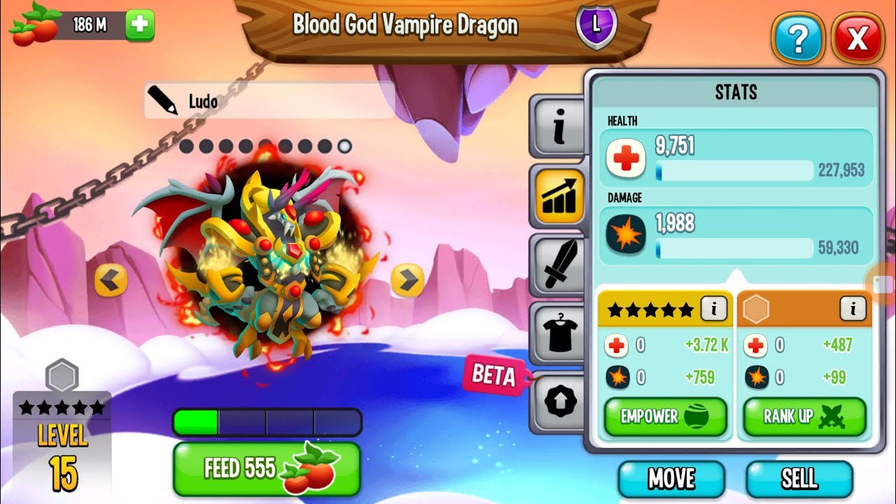 Dragon City:How to Get Blood God Vampire Dragon For Free In Dragon City!