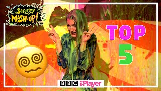 TOP 5 SLIMES of The Year 😂🧪 | Saturday Mash Up | CBBC