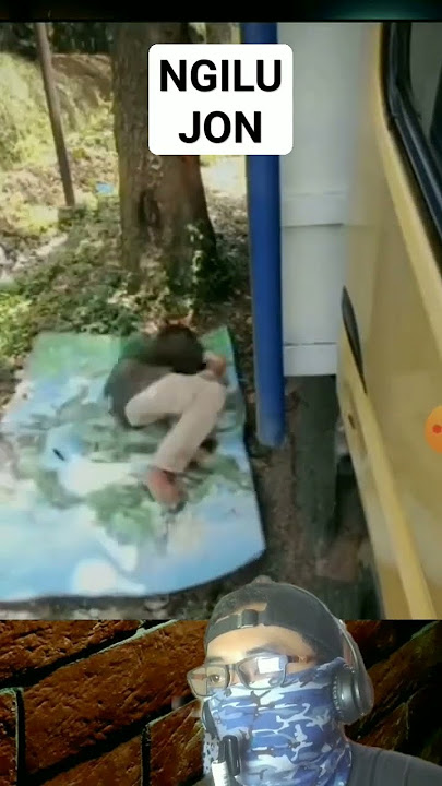 Sopir truk tidur mules kena batu lucu #hiburan #shorts #dentrojan