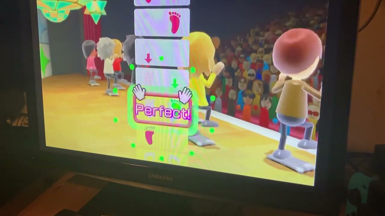 Wii Fit U Advanced Step (Perfect Rhythm)