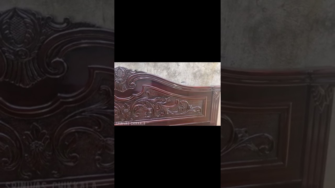 Hand made rose wood bed....