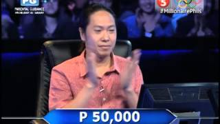 Who Wants To Be A Millionaire Episode 46.2 by Millionaire PH 23,496 views 9 years ago 8 minutes, 34 seconds