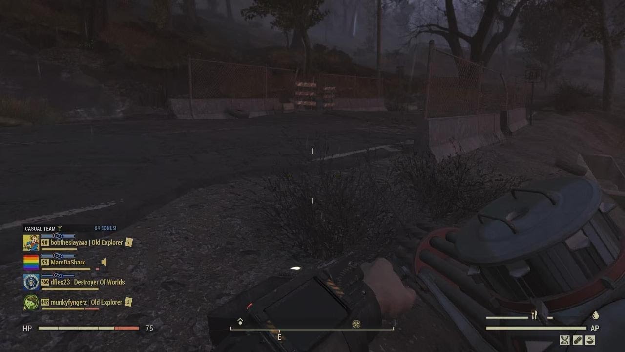 Fallout 76 Chasing down a nuclear key card😂